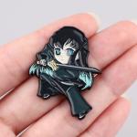 Nezuko Enamel Pin Brooch - Anime Cosplay Accessory
