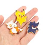 Anime Enamel Pins: Pokémon Brooches for Kids