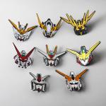 8-Piece Anime Robot Brooch Pin Set