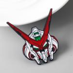 8-Piece Anime Robot Brooch Pin Set