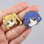 Bocchi the Rock Anime Cosplay Character Pins Set
