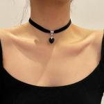Gothic Black Lace Collar Necklace for Cosplay