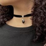 Gothic Black Lace Collar Necklace for Cosplay