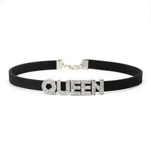Personalized Velvet Collar Choker with Charm