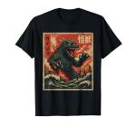 Retro Kaiju Japanese Anime Art Graphic Tee