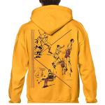 Retro 70's-80's Nostalgia Graphic Fleece Hoodie