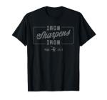 Iron Sharpens Iron Christian Men’s Workout T-Shirt