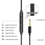 2 Pack Wired Earbuds with Microphone and Noise Isolation