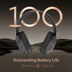 Wireless Active Noise Cancelling Headphones with 100H Playtime