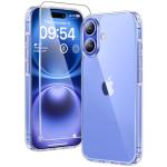 iPhone 16 Crystal Clear Case with Screen Protector