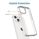 JETech Clear iPhone 13 Case, Shockproof & Scratch-Resistant
