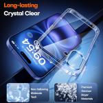 iPhone 16 Crystal Clear Case with Screen Protector