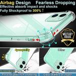 iPhone 11 Case with Tempered Glass Screen Protectors