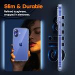 iPhone 16 Crystal Clear Case with Screen Protector