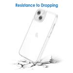 JETech Clear iPhone 13 Case, Shockproof & Scratch-Resistant
