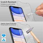 iPhone 11 Case with Tempered Glass Screen Protectors