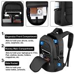 VSNOON Anti-Theft Laptop Backpack with USB Charging