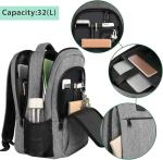 MATEIN Lightweight Anti-Theft Laptop Backpack with USB