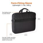 Amazon Basics Compact Shoulder Bag for 17.3" Laptop
