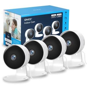 GNCC GC3 4-Pack 1080P Security Cameras
