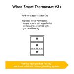 tado Wired Smart Thermostat for Multizone Control