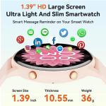 Hwagol Smart Watch: Calls, Fitness Tracker, Waterproof