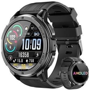 OUKITEL Men's 1.43" AMOLED Smart Watch