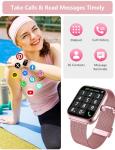 KALINCO 44mm Smart Watch with Alexa and Fitness Tracking
