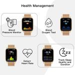 Popglory Smart Watch with Health and Fitness Tracking