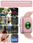 KALINCO 44mm Smart Watch with Alexa and Fitness Tracking