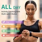 Popglory Smart Watch with Health and Fitness Tracking
