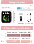 KALINCO 44mm Smart Watch with Alexa and Fitness Tracking