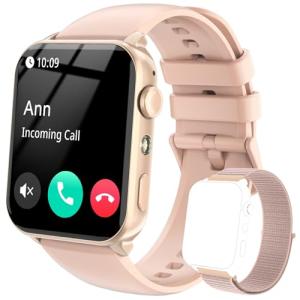 IOWODO HD Smartwatch with Call, Fitness Tracker