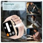 IOWODO HD Smartwatch with Call, Fitness Tracker