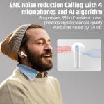 JBES Wireless Earbuds with Deep Bass and Noise Canceling