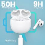 Bluetooth 5.3 Wireless Earbuds with Noise Cancelling