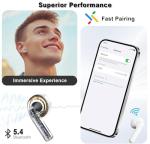 Bluetooth 5.4 Noise Cancelling Wireless Earbuds
