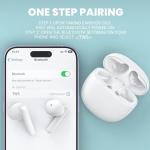 Bluetooth 5.3 Wireless Earbuds with Noise Cancelling