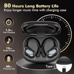 HAOYUYAN Wireless Earbuds with 80H Playtime