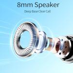 Temdan Bluetooth 5.3 Wireless Earbuds with Deep Bass