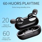 Temdan Bluetooth 5.3 Wireless Earbuds with Deep Bass