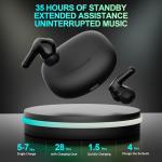 Bluetooth 5.3 Wireless Earbuds with Touch Control
