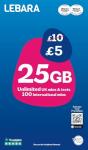 Lebara SIM Card: 25GB for £5, No Contract