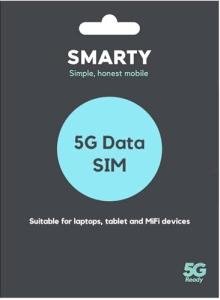 Smarty Unlimited Data SIM - 1 Month Plan