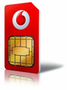 Vodafone Pay As You Go SIM Card