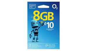 O2 Pay As You Go SIM Card - Blue