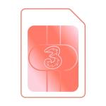 Three Mobile 24 GB Pay As You Go SIM