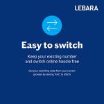 Lebara UK Unlimited Data SIM - Pay As You Go