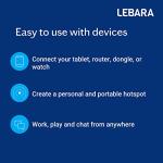 Lebara UK Unlimited Data SIM - Pay As You Go