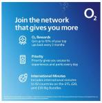 O2 Roam Free Prepaid SIM - 8GB Data Bundle